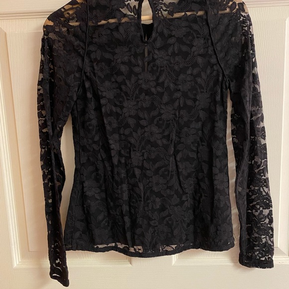 Black Lace Top - Picture 3 of 3